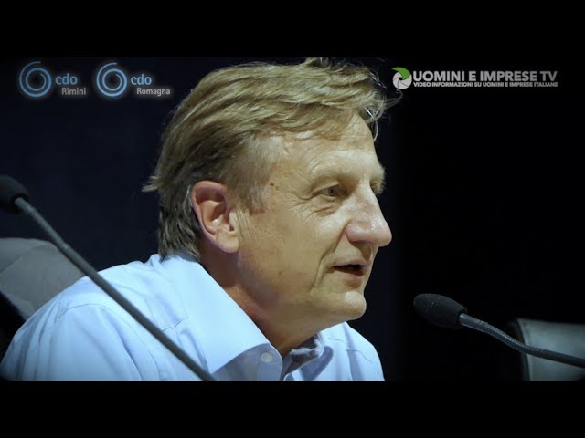 Bernhard Scholz all’incontro di Cdo Romagna
