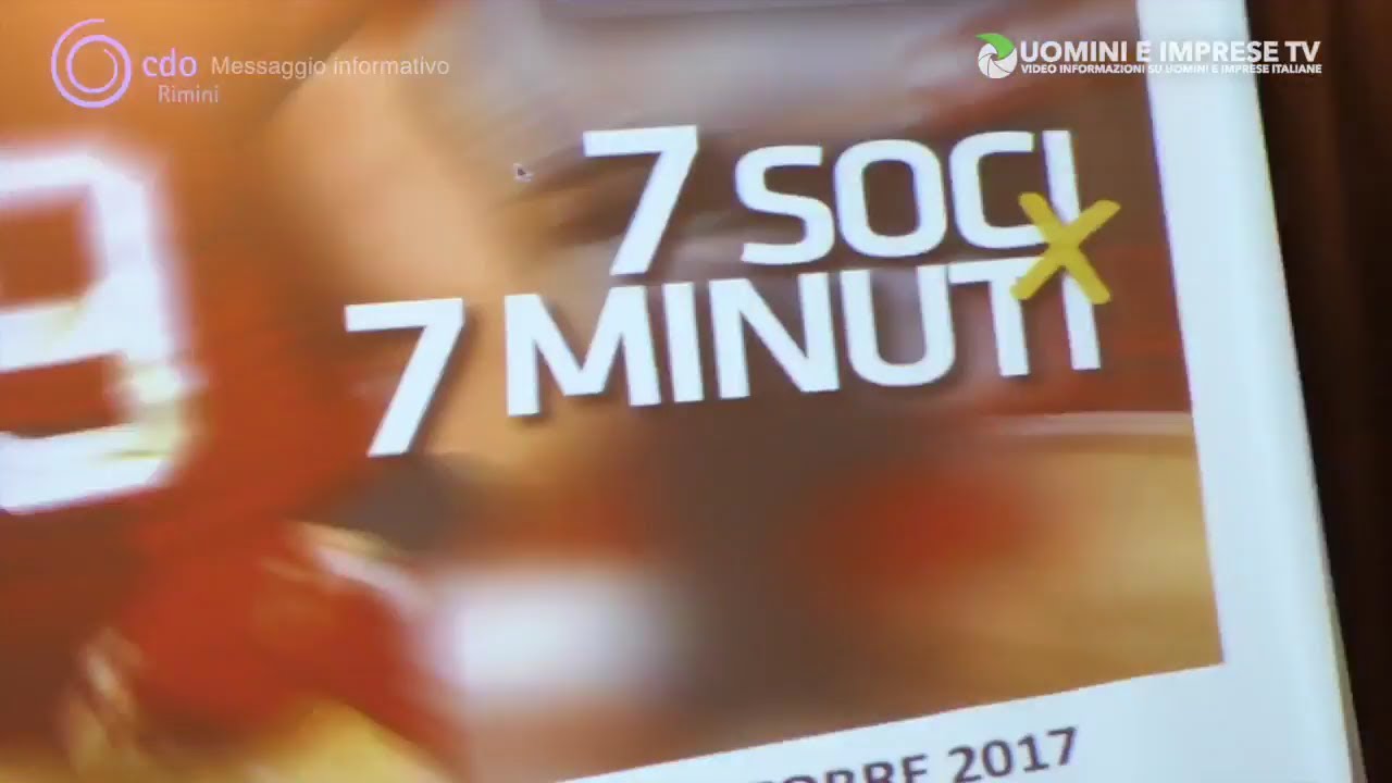 CDO Rimini e Romagna e i “7 soci X 7 minuti” di novembre