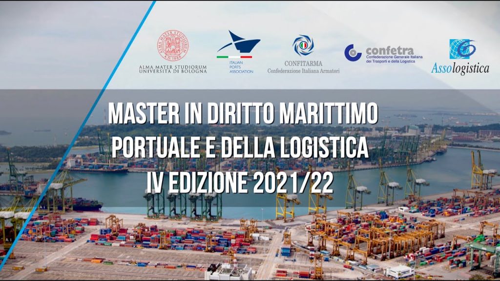 Presentazione della 4° Edizione del Master in Diritto Marittimo, Portuale e della Logistica dell’Università di Bologna