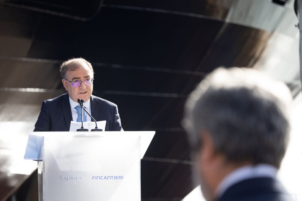 EXPLORA V lascia il bacino a Sestri Ponente: Fincantieri accelera sulla nuova flotta
